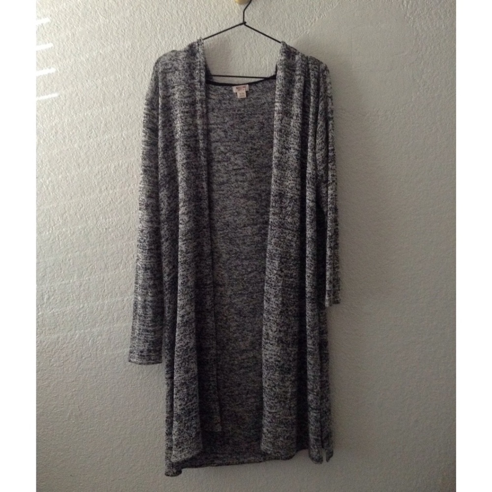 Long Sleeve Hooded Cardigan